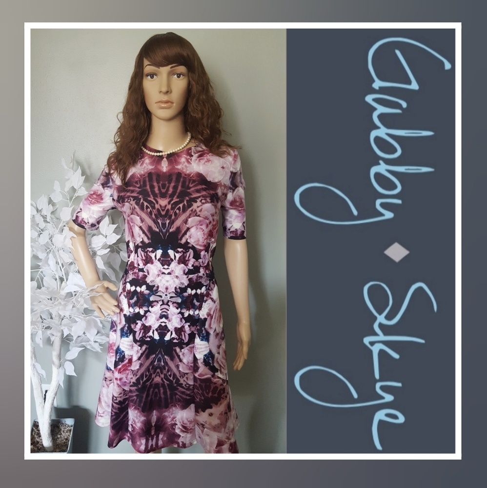Floral Scuba Dress